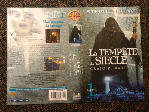 Jaquette vhs la tempete du - jaquette,
