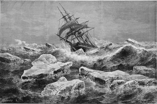 Marine trois mâts - marine,
