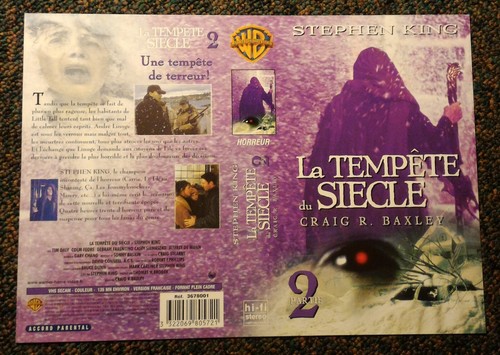 Jaquette vhs la tempete du - -,